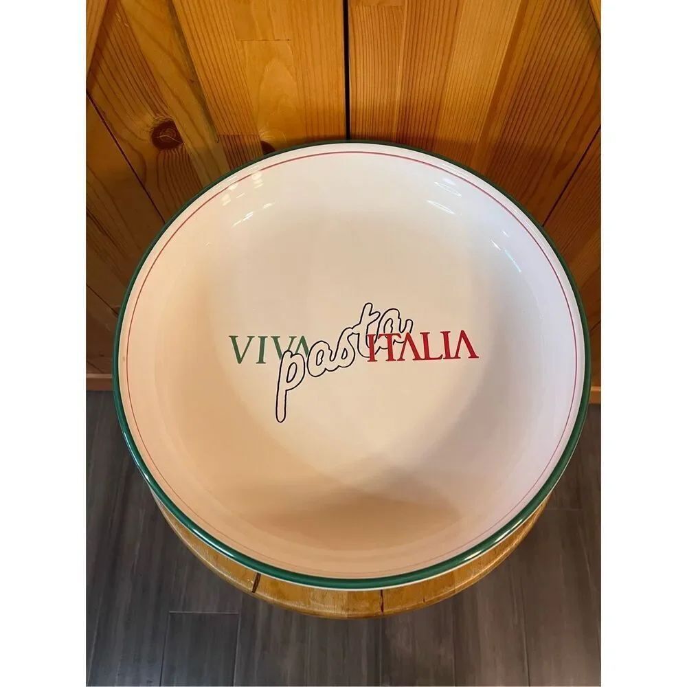Vintage Large WAECHTERSBACH Ceramic Pasta Bowl 12" (7698)